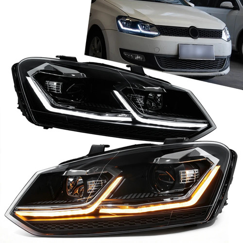 Led scheinwerfer fit für polo - led-scheinwerfer,